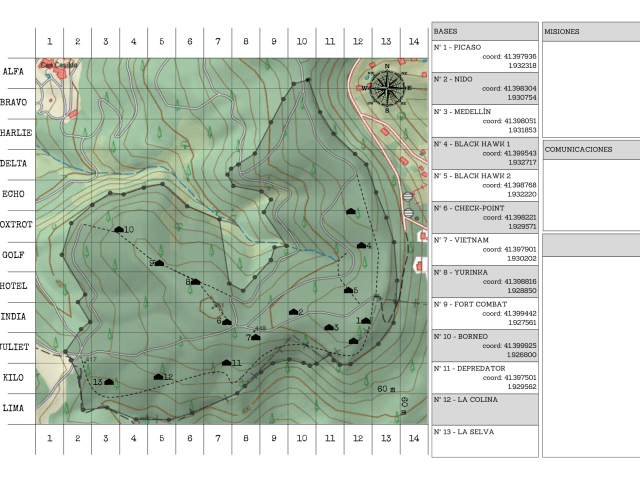 MAPA DEL CAMPO