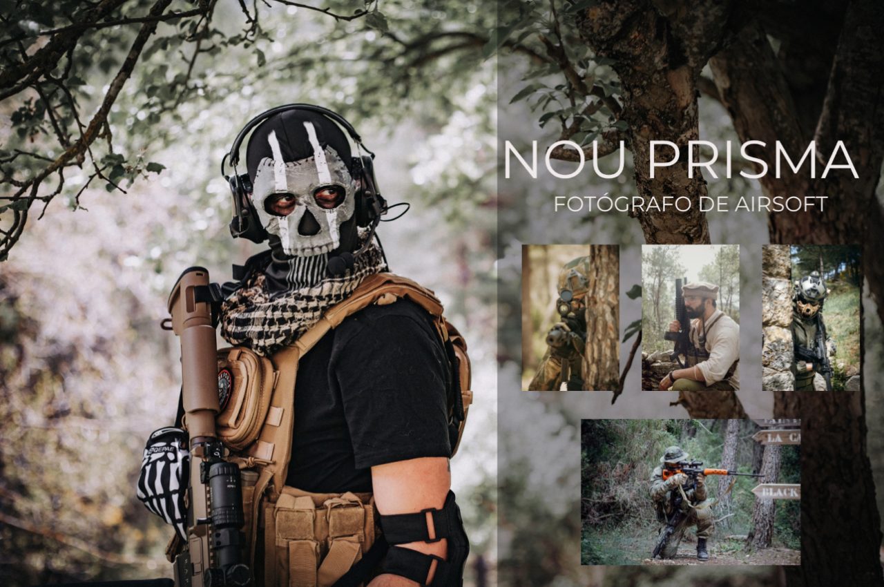 Fotógrafo de airsoft