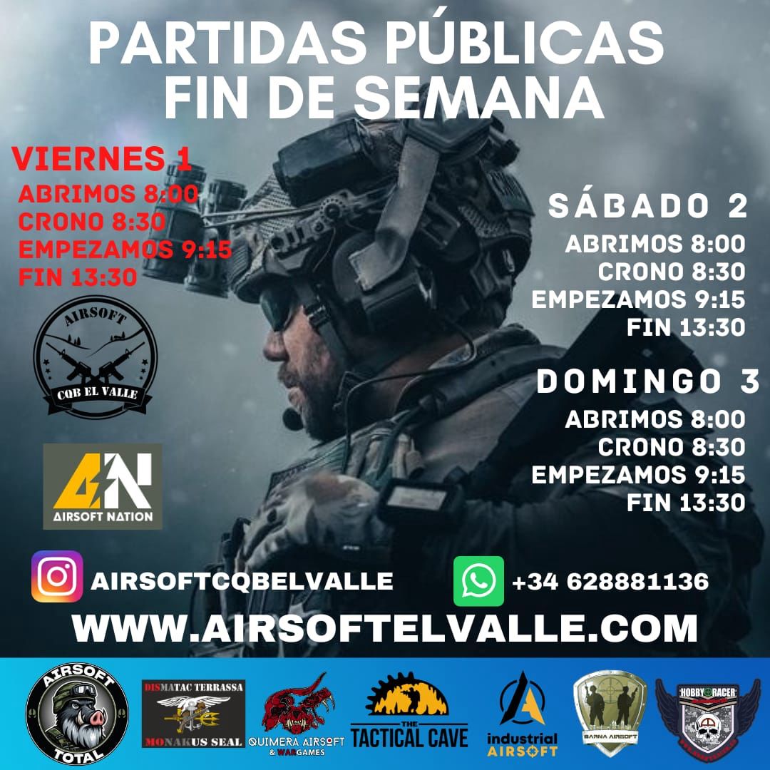 Partida airsoft CQB el Valle Girona